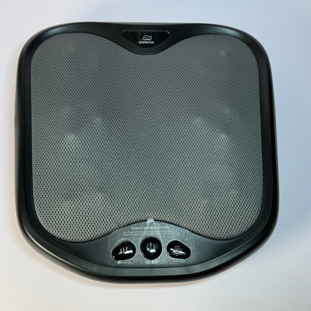Snailax SL593 Shiatsu Foot Massager‎ Heat Deep Kneading Pain Relief Open Box